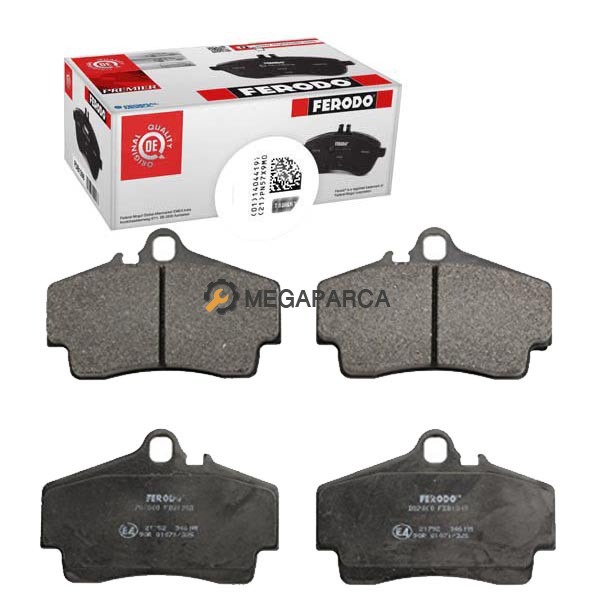 Porsche Cayman Arka Fren Balatası – 987 2006-2011 VAG Yedek Parça